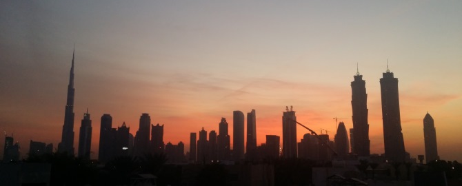 Dubai Sunrise 670x270