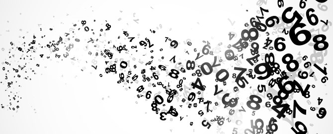 Abstract numbers iStock