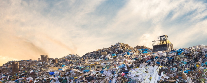 Rubbish tip