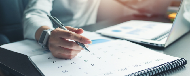 Woman with Calendar iStock 1206239375 670x270